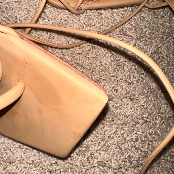 GIA/RHW ROSIE 6 RUBBERIZED LACE-UP SANDALS IN BEIGE Size 38 - Picture 4 of 7